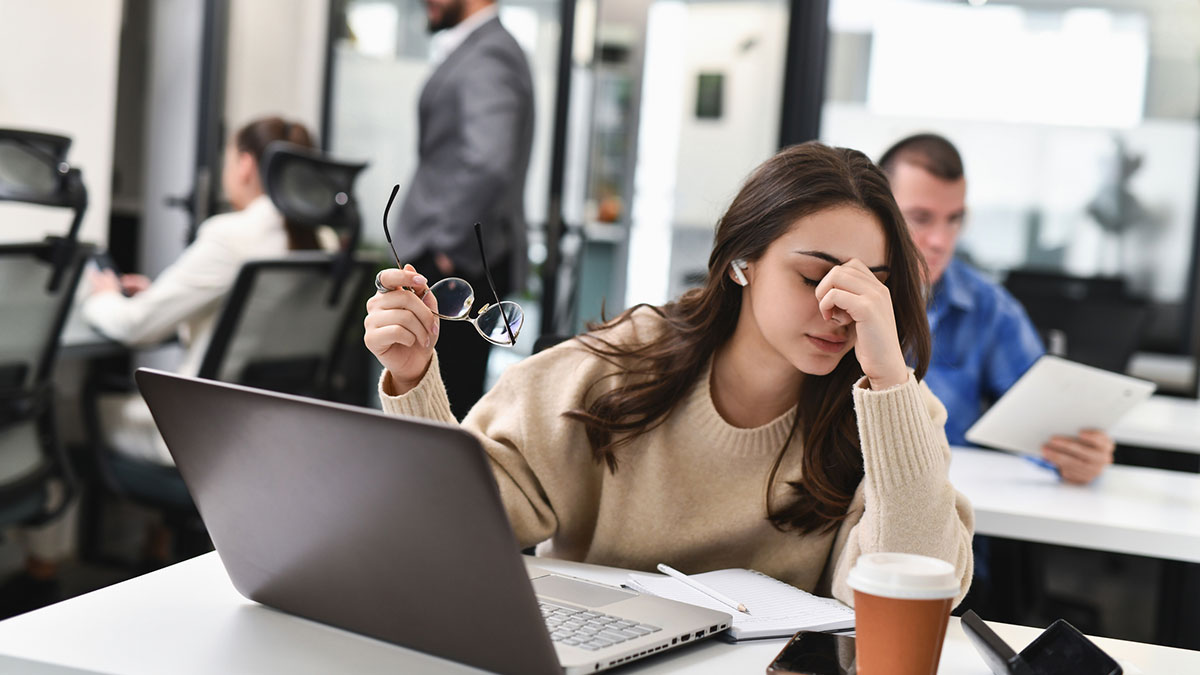 Colaborador não se sentindo muito bem